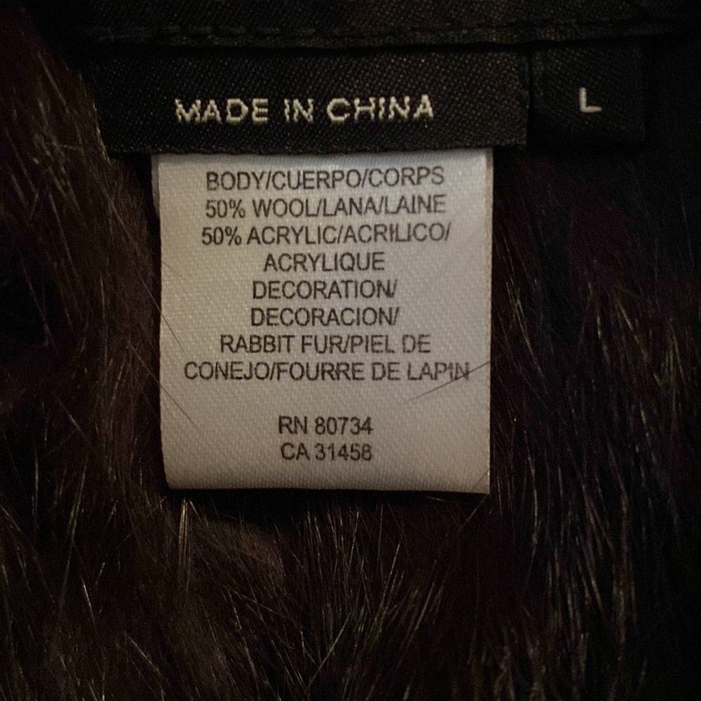 BCBG MaxAzria Rabbit Fur Vest - Picture 8 of 8